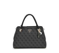 GUESS Noelle II Luxury Satchel, Cartable, bandoulière Femme, Logo Charbon, Taille Unique