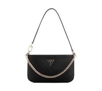 GUESS Noelle II Mini Top Zip Shoulder Bag, Sac à bandoulière Femmes, Noir, Taille Unique