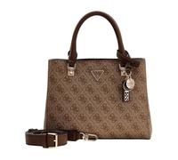 Guess - Noelle II Small Multi Compartment Satchel - Femme - Sacs - Brun - Taille: ONE Size