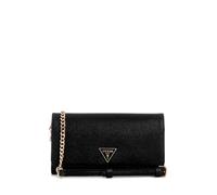 Guess Sac à bandoulière Noelle II Crossbody Flap Organizer 20,5 cm Noir Taille unique