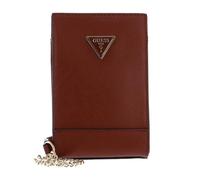 GUESS Noelle Mini Chit Chat Phone Bag Cognac [204316] - sac à épaule bandoulière sacoche