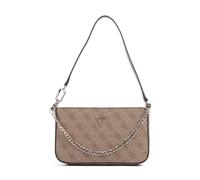 Guess Noelle Mini Sac porté épaule brun clair, femme