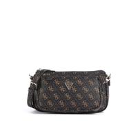 Guess Noelle Q Logo Sac porté épaule brun foncé, femme
