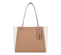 Guess - Noelle Saffiano Shopper - Femme - Sacs - Beige - Taille: ONE Size