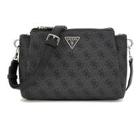 GUESS Noelle Tri Compartment Crossbody Coal Logo