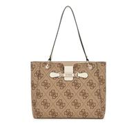 Borsa donna shopping Guess Nolana Noel tote latte logo/ bone B25GU139 OS950025 Grande