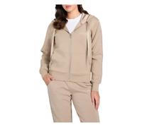 Guess - Nouveau SweaT-shirt à Capuche Scuba - Femme - Sweatshirts et sweats à capuche - Beige - Taille: 40 FR