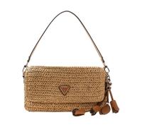 Guess - Ofelia Raffia Shoulder Bag - Femme - Sacs - Brun - Taille: ONE Size