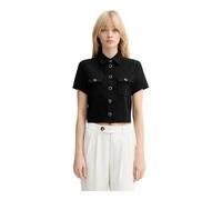 Guess - Olga Shirt - Femme - Blouses et Chemises - Noir - Taille: 42 FR