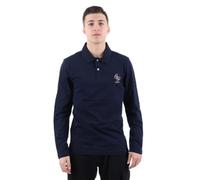 GUESS Oliver Polo Homme Long Sleeve Polo Noir E25GU10 M4YP36J1314, G7v2 - Smart Blue, Medium