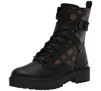 GUESS Orana - Bottes de combat pour femme, noir/marron, 40 EU