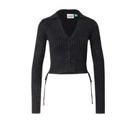 GUESS Originals Cardigan noir chiné, Taille XS