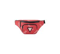 GUESS Originals Logo, Designer Banane, Sac de Voyage Mixte, Rouge/Excursion, Couleur Unie (Getaway Solids), Taille Unique