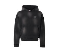 GUESS Originals Sweat-shirt gris clair / noir, Taille XXL