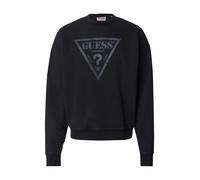 GUESS Originals Sweat-shirt gris foncé / noir, Taille XXL