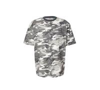 GUESS Originals T-Shirt gris / gris clair / gris foncé / blanc, Taille XXL