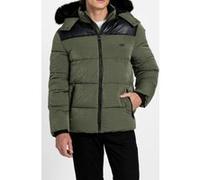 GUESS Outdoors Puffa Jacke Green Depths Taille: L | Vestes d'hiver Outlet | Homme | Vert