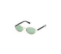 Guess - Oval Lunettes de soleil - unisex - Accessoires - Jaune - Taille: 54 MM