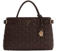 Guess - Paisleigh Girlfriend Satchel - Femme - Sacs - Brun - Taille: ONE Size