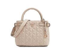 Guess - Paisleigh Petit Sac Cartable Matelassé - Femme - Sacs - Beige - Taille: ONE Size
