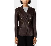 GUESS Pamela Pu Leather Bl Chocolate Brownie Taille: 44 | Vestes en cuir Outlet | Femme | Marron