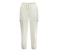 Guess - Pantalon Blanc Élastique en Coton pour Femme - Femme - Pantalons - Blanc - Taille: 36 FR
