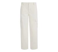 Guess - Pantalon cargo chino taille haute - Femme - Pantalons - Blanc - Taille: W29