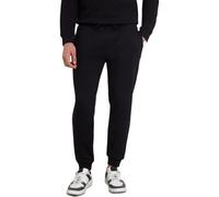 GUESS Pantalon de jogging bleu uni taille mi-haute pour homme, Noir, XS