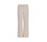 Guess - Pantalon Évasé Ceinturé - Femme - Pantalons - Blanc - Taille: 38 FR