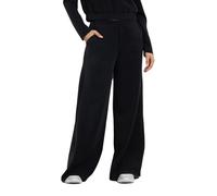 GUESS Pantalon Olympe taille haute en polyester mélangé à jambe large, Noir , XXS