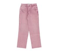 Guess - Pantalon Rose Carpenter Overdye Style - Femme - Pantalons - Rose - Taille: W30