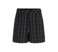 GUESS Pantalon 'Sandra' noir / blanc naturel, Taille 42