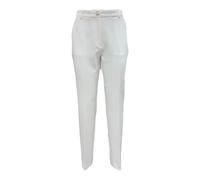 Guess - Pantalon slim classique blanc en twill - Femme - Pantalons - Blanc - Taille: 44 FR