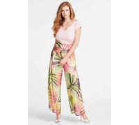guess pantalons femme de couleur jaune