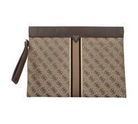 Guess - Paris 4G Logo Pochette - Homme - Sacs - Brun - Taille: ONE Size