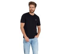 Guess T-shirt homme CN Patch Tee Regular Fit Noir XL