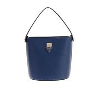 Guess - Patsie Logo Bucket Bag - Femme - Sacs - Bleu - Taille: ONE Size