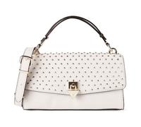 Guess Sac à bandoulière Patsie Top Handle Flap Bag Crème/Or Taille One Size