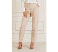 GUESS Paula Pant New Fawn Straight Taupe Taille: 46 | Pantalons droits Outlet | Femme | Le Noir