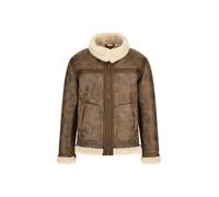 GUESS Peau de mouton aviateur pour homme, Cacao aigre-doux, Medium