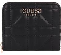 Guess Petit sac à main pour dames Assia SLG Small Zip Around noir