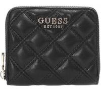 Guess Petit sac à main pour dames Giully Slg Small Zip Around noir