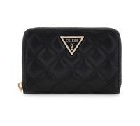 Guess Portefeuille Giully II SLG à fermeture éclair Noir Taille Moyenne