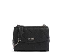 Guess Phoebe Peony Debossed Sac porté épaule noir, femme
