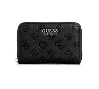 GUESS Phoebe Portefeuille zippé avec Logo Noir Taille Unique, Logo Noir., Taille Unique, Phoebe Portefeuille zippé Taille M