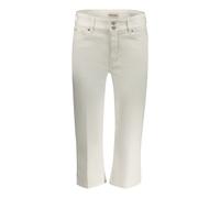 Guess - Pinocchietto High Rise Capri - Femme - Jeans - Blanc - Taille: W26