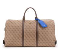 GUESS Sac de voyage beige marron pour homme - Pisa Double Zip Weekender Beige / Brown / Blue 311543