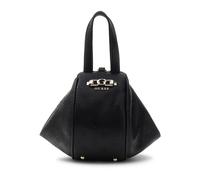 Guess Sac à main Anise – PU texturé, logo noir, bandoulière et top handle – Noir