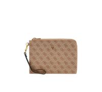 GUESS Pochette beige marron pour femme - Milano Clutch M Beige / Brown 312988