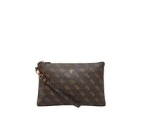 Guess Pochette Medium Pouch Hull PMHULOP5238 Marron Foncé Marron